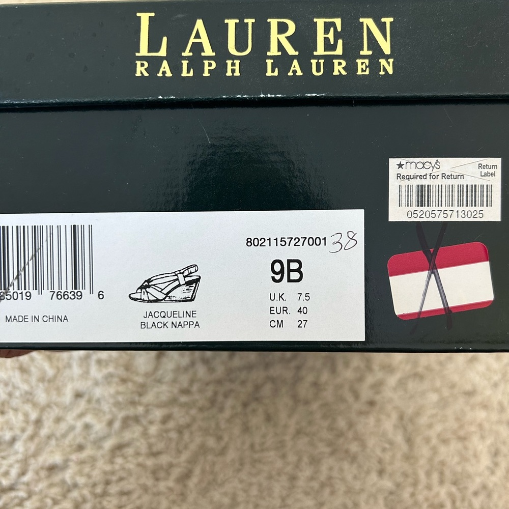 Ralph Lauren Wedges - Picture 3 of 7